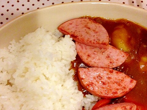 焼きハムカレー